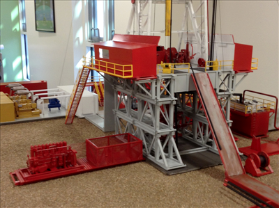 aims college model drill rig 3